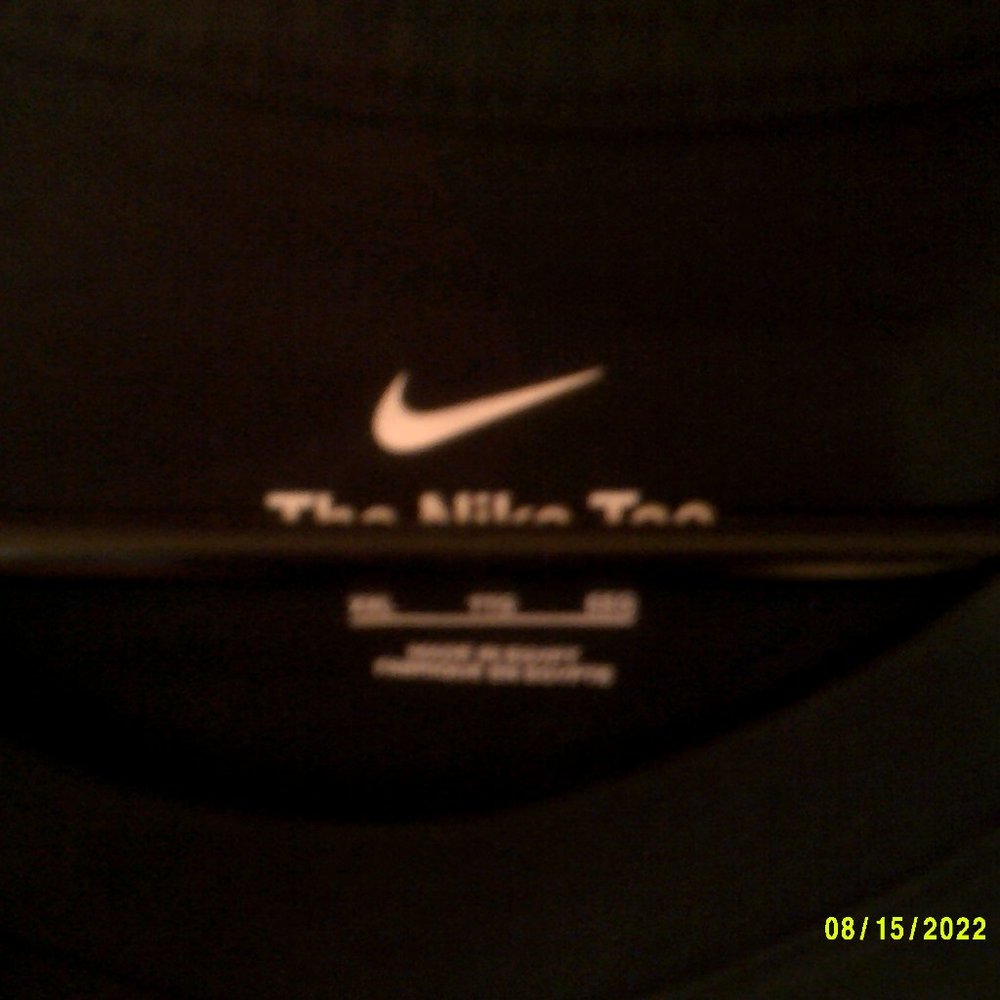 NEW NIKE BASKETBALL "JDI Basketball B-Ball Tee" MEN'S BLACK WHITE T-SHIRT 2XL - Picture 3 of 6